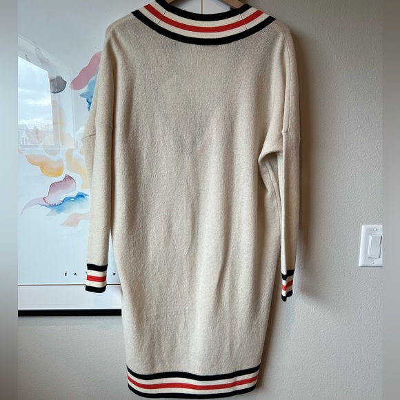 NWT Scotch and Soda luxury longline lambs wool women’s sweater size S - Picture 7 of 8